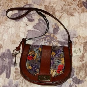 NWT fossil crossbody purse